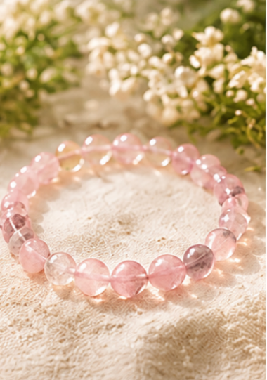 Blossom – Rose Quartz Bracelet
